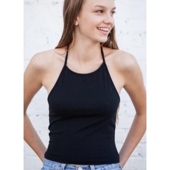 Black halter tank Clearance